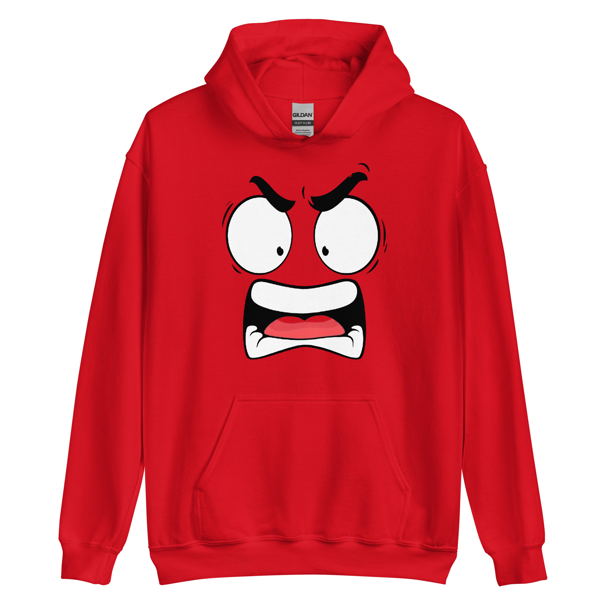 Angry Face Hoodie