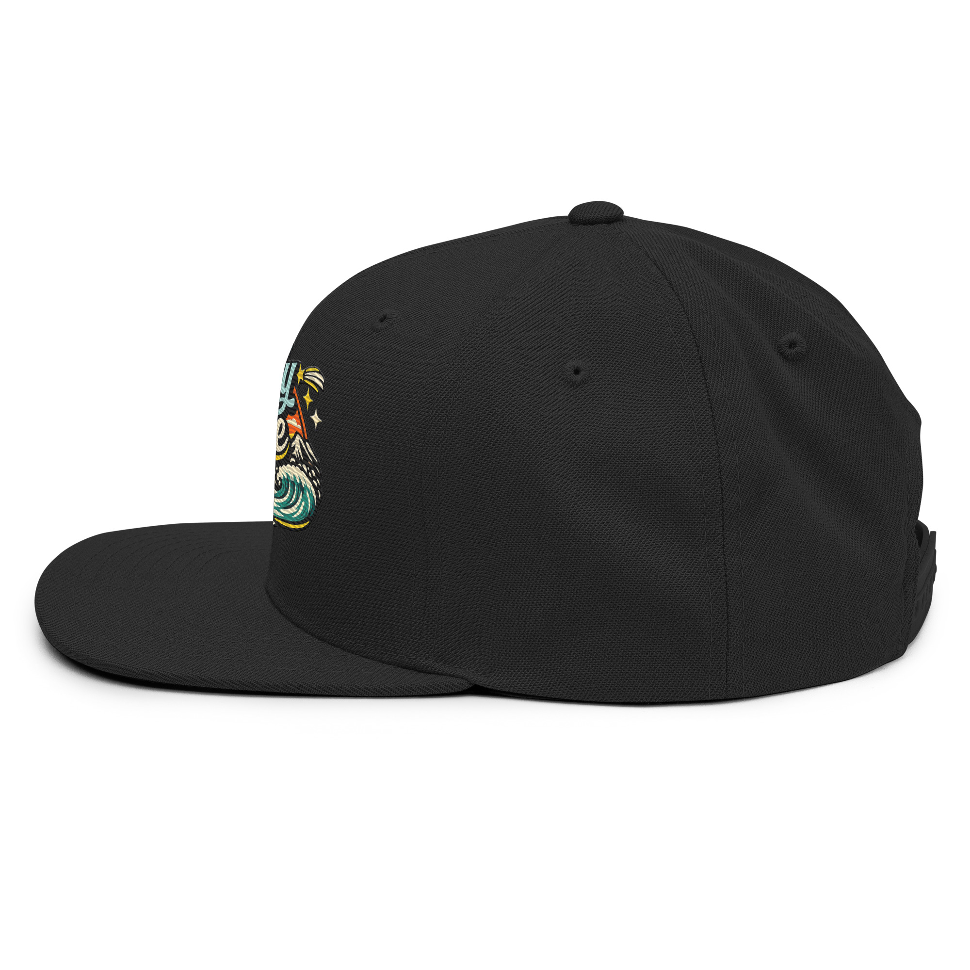 Namely Niche Sunset Wave Snapback Hat - Image 5
