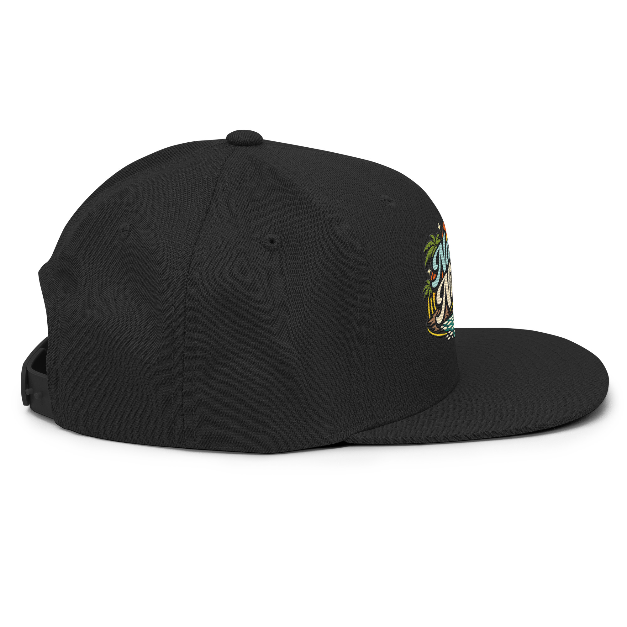 Namely Niche Sunset Wave Snapback Hat - Image 7