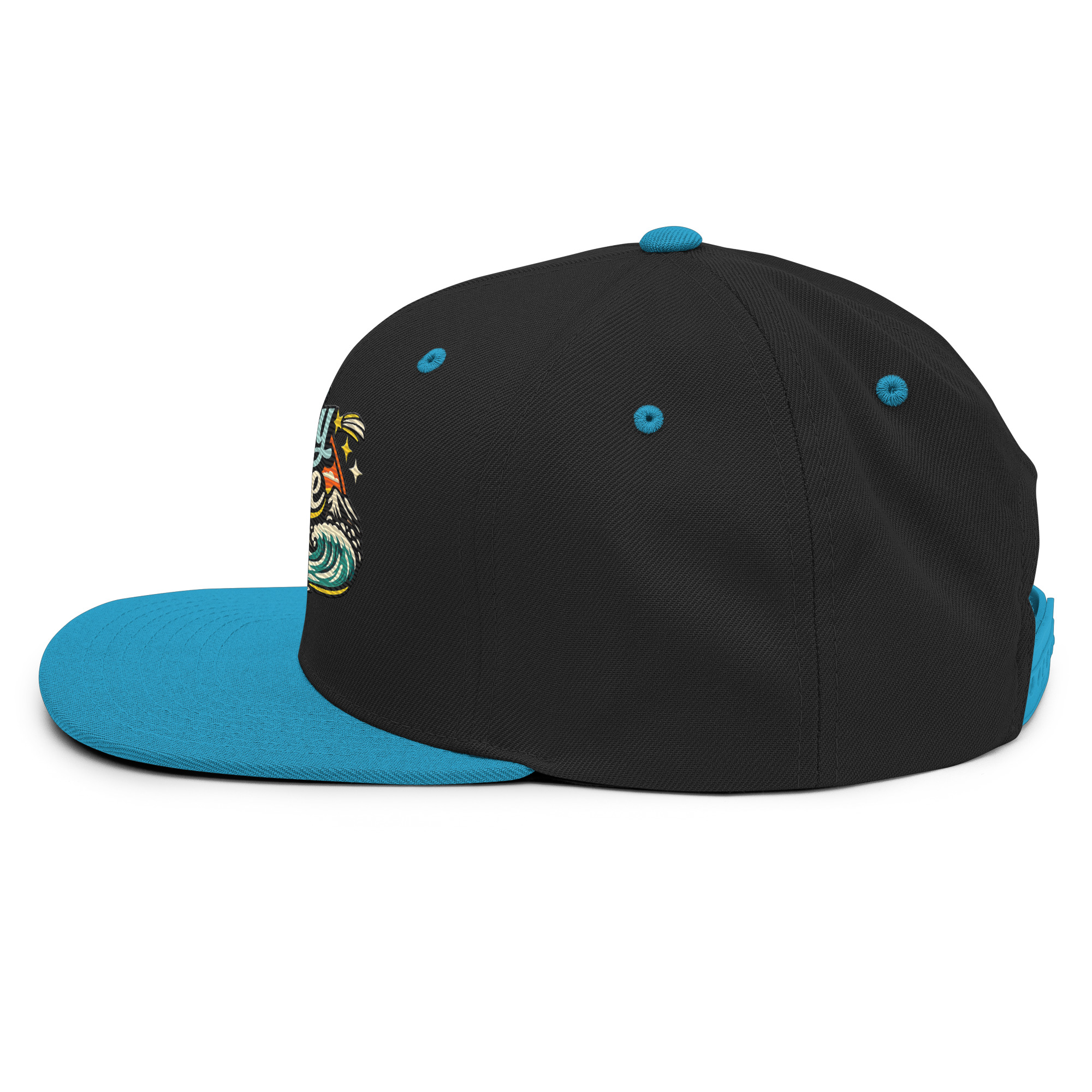 Namely Niche Sunset Wave Snapback Hat - Image 10