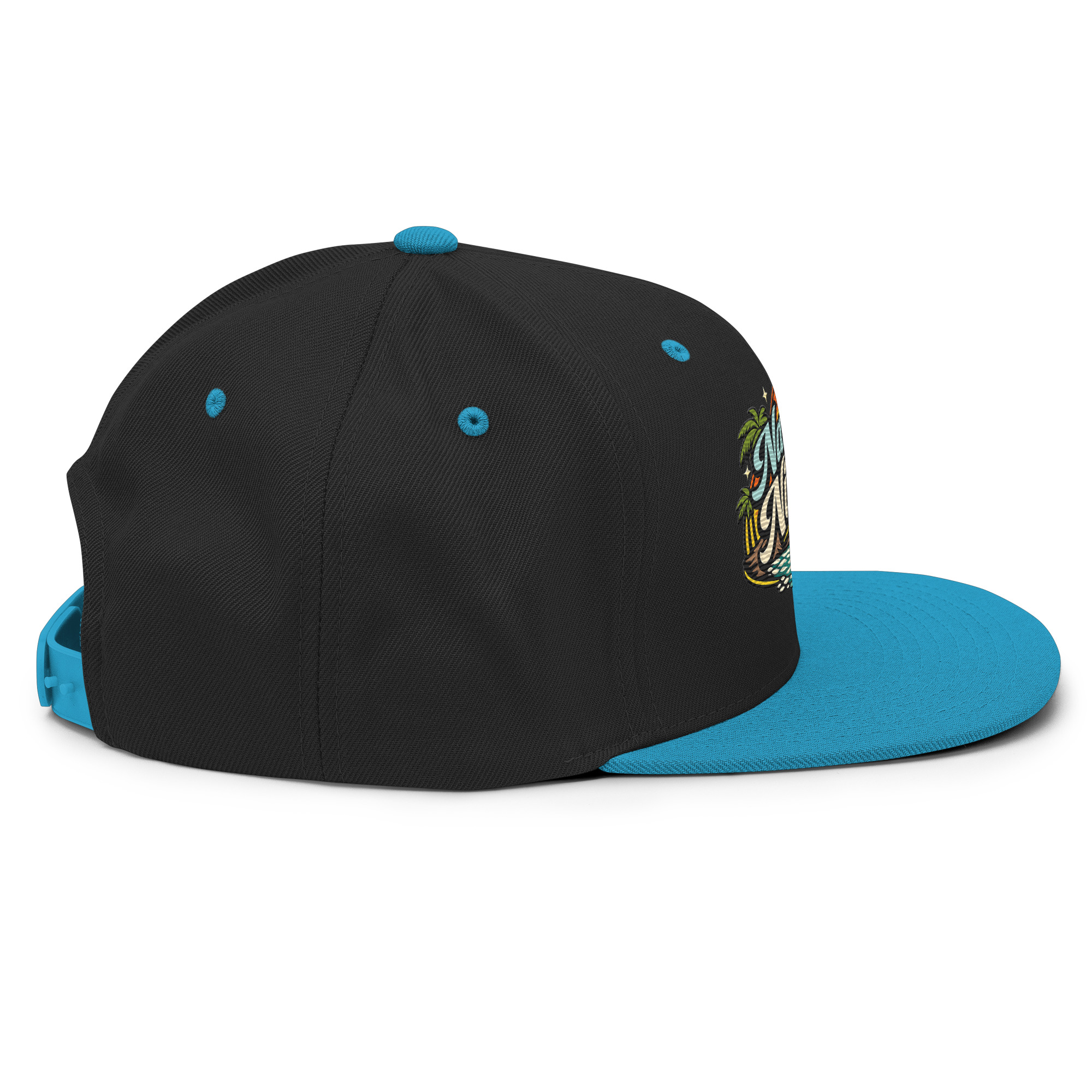 Namely Niche Sunset Wave Snapback Hat - Image 12