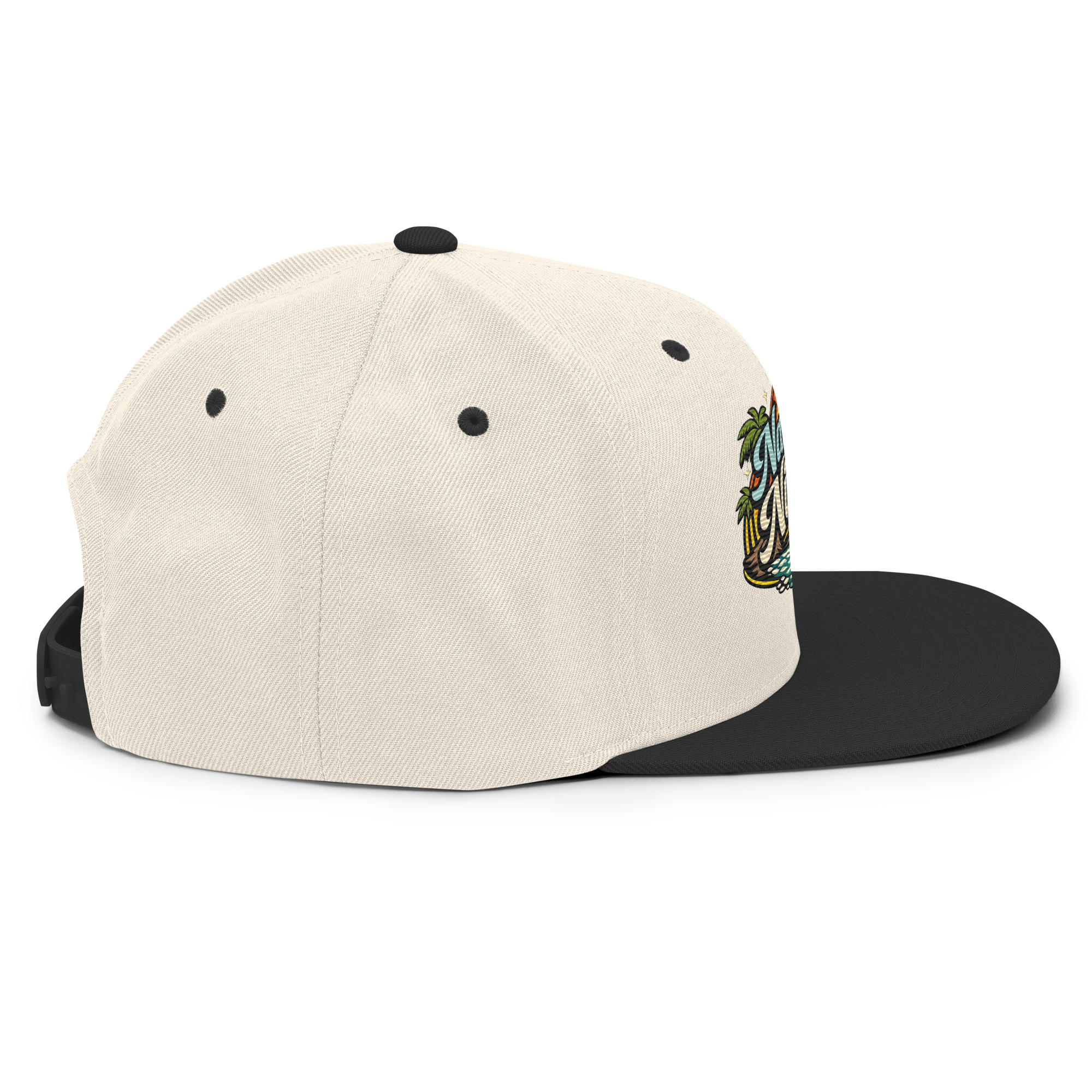 Namely Niche Sunset Wave Snapback Hat - Image 17
